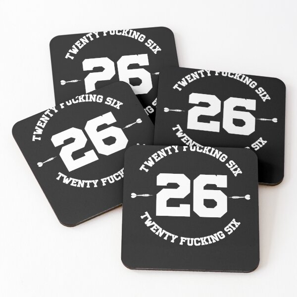 Item preview, Copy of Twenty Fucking Six (small white) designed and sold by TheDartist180.