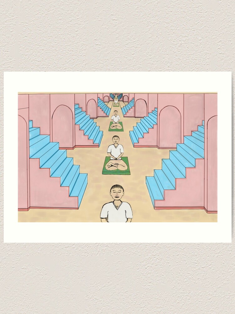 Alternate view of Meditation Space Art Print