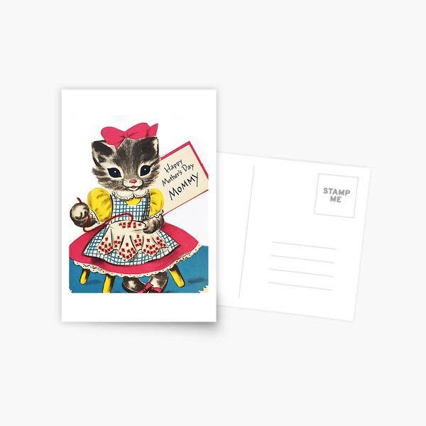 Item preview,  Vintage Mother's Day card designed and sold by Vintage Designs +.