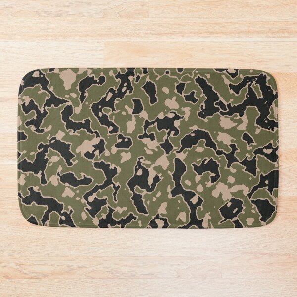Item preview, Military Camouflage Palette Knife Patterns in Green, Beige and Black designed and sold by ShopieHome.