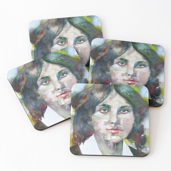 Item preview, LOUISA MAY ALCOTT watercolor portrait.1 designed and sold by lautir.