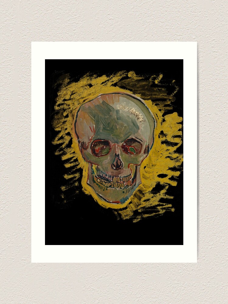 van gogh skull 1887