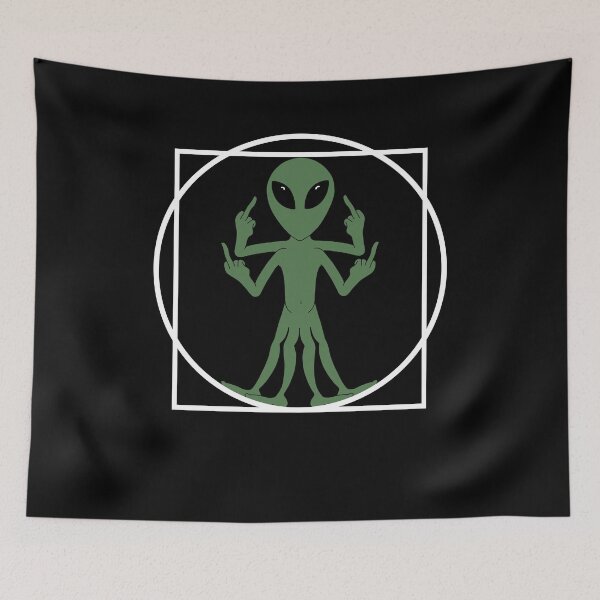 Item preview, Alien show Fuck You four times designed and sold by ro83land.