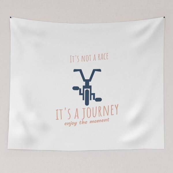 Item preview, Cycling_It's not a race, it's a journey, enjoy the moment designed and sold by mcamedia.