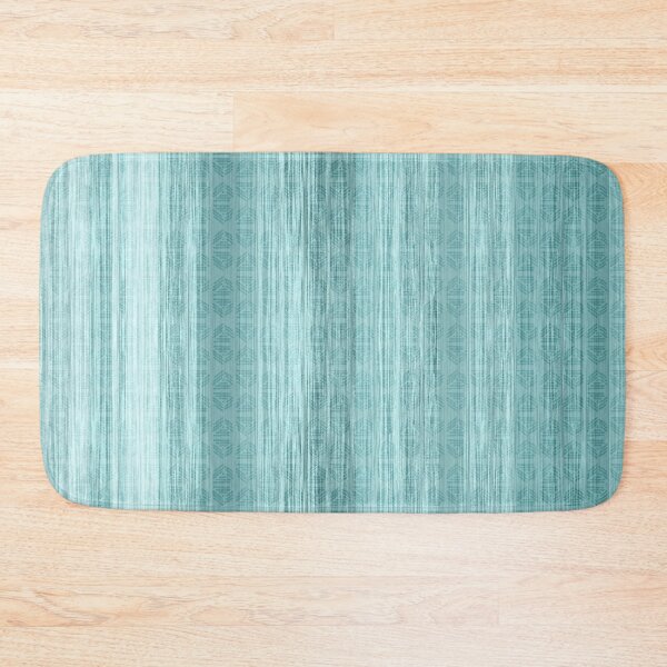 Item preview, Light Turquoise Tribal Triangle Asymmetrical Blended Lines designed and sold by jocelynsart.