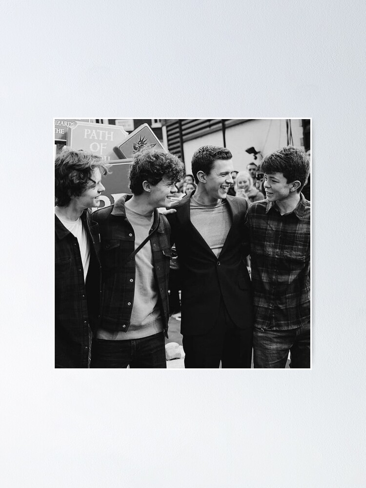 Tom Holland Harry Sam Und Paddy Holland Poster Von Zanna7 Redbubble