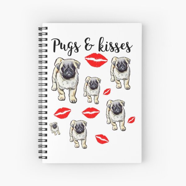 Tarjeta de cumpleaños Grande-Pug Perro-Besos-la calidad de vida silvestre Ling Diseño Nuevo
