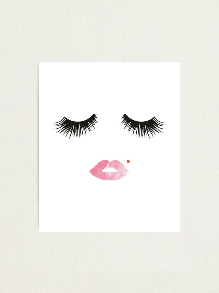 Eyelash Lips Lipstick Lash T-Shirt Eyelash Lips Lipstick Lash T-Shirt