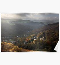 Hebden Bridge & Stoodly Pike Poster