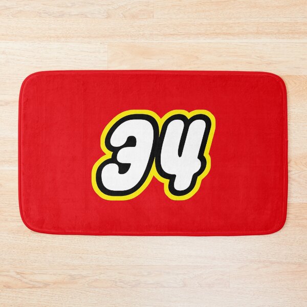 Item preview, Number 34 - retro kids bricks for birthday designed and sold by Urosek.