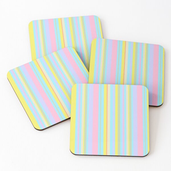 Item preview, Pastel Candy Stripes designed and sold by HomeLivingCo.