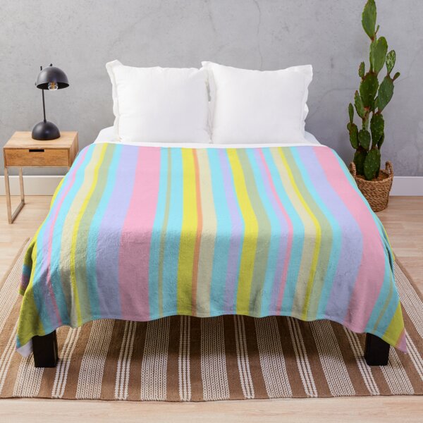 Item preview, Pastel Candy Stripes designed and sold by HomeLivingCo.