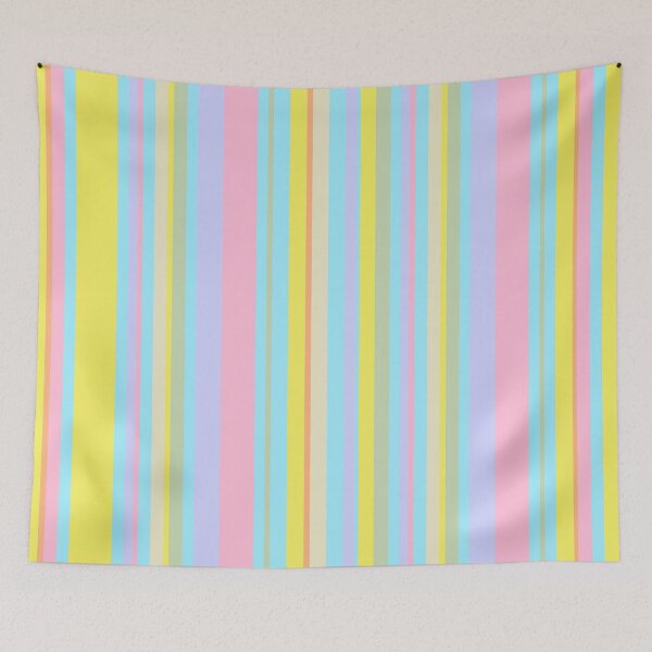 Item preview, Pastel Candy Stripes designed and sold by HomeLivingCo.