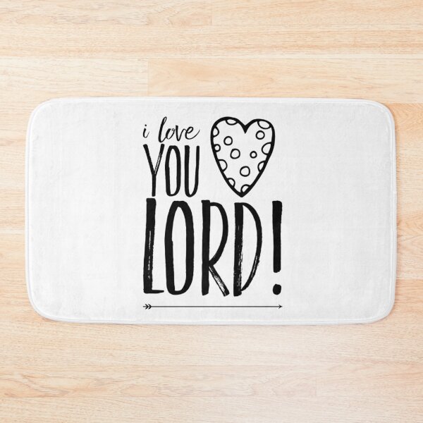 Item preview, I Love You Lord, Big Spotted Heart, 1 Corinthians 13:4-5 designed and sold by bugtalk.