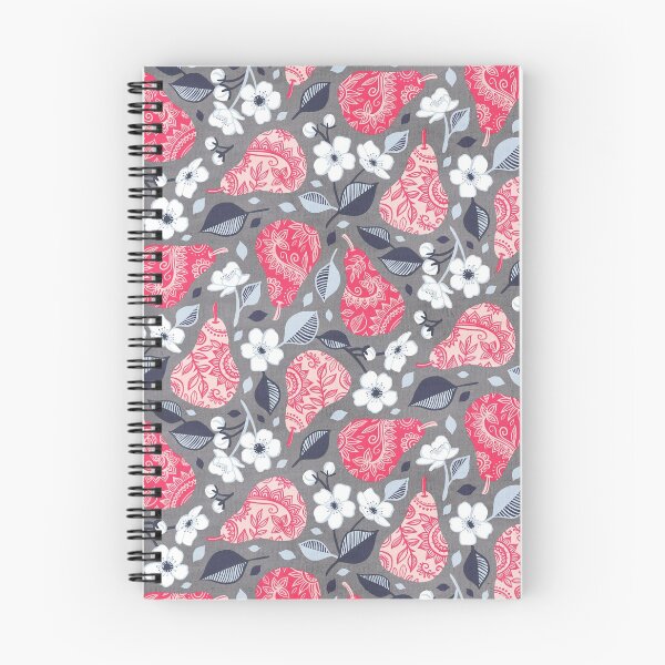 Item preview, Pretty Pears in Textured Grey and Pink  designed and sold by micklyn.