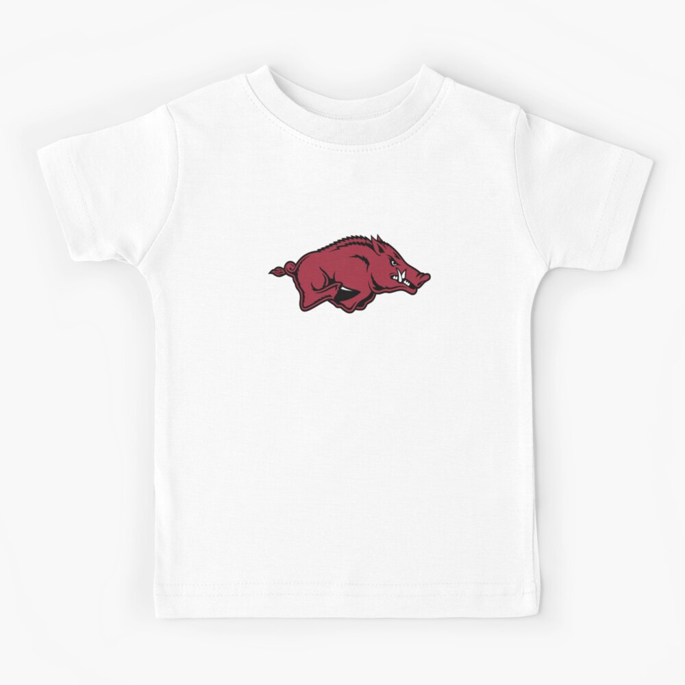"razorback hog merch" Kids TShirt by kentulkental Redbubble