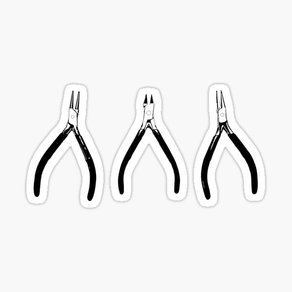 Item preview, Jewelry Pliers - Graphic Drawn designed and sold by Lily-Tree.