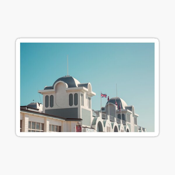 Summer Days at the Pier Sticker