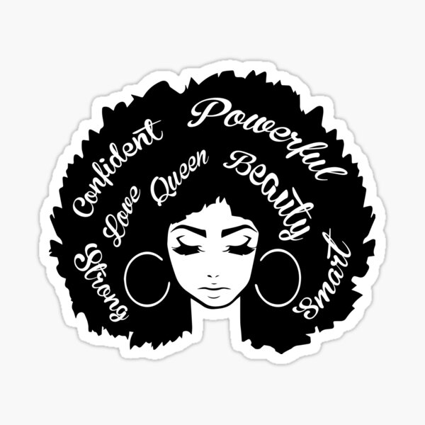 Christmas Clipart Black Girl Clipart, Afro Clipart Black woman Clipart