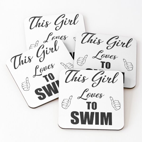 Item preview, This girl loves to swim designed and sold by Davidfs.