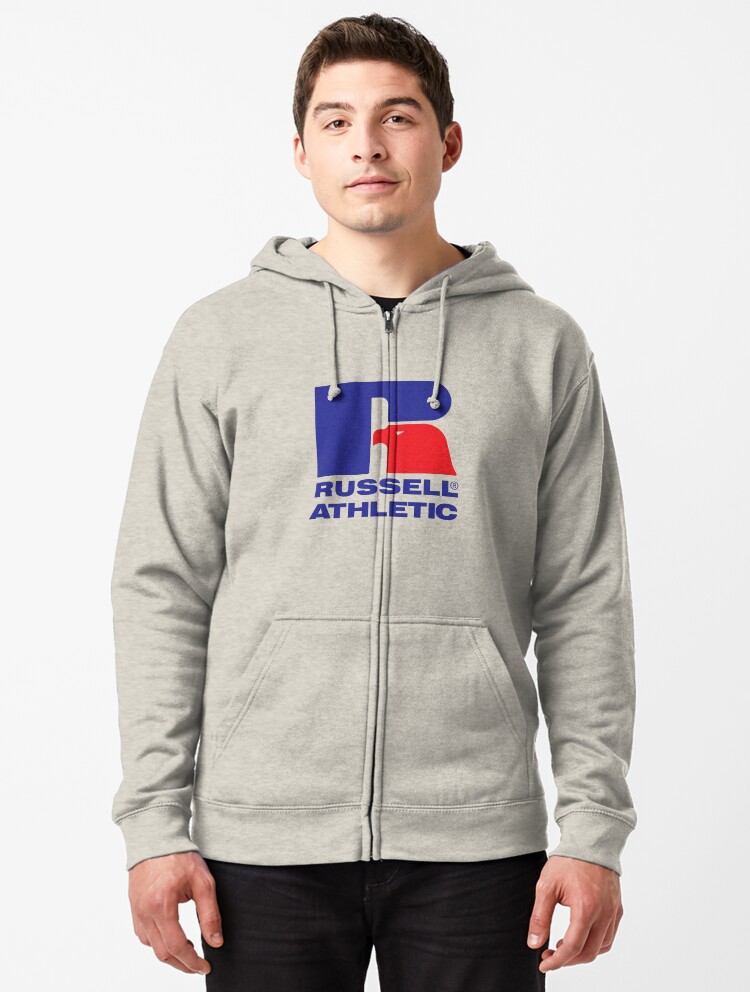 russell athletic grey hoodie