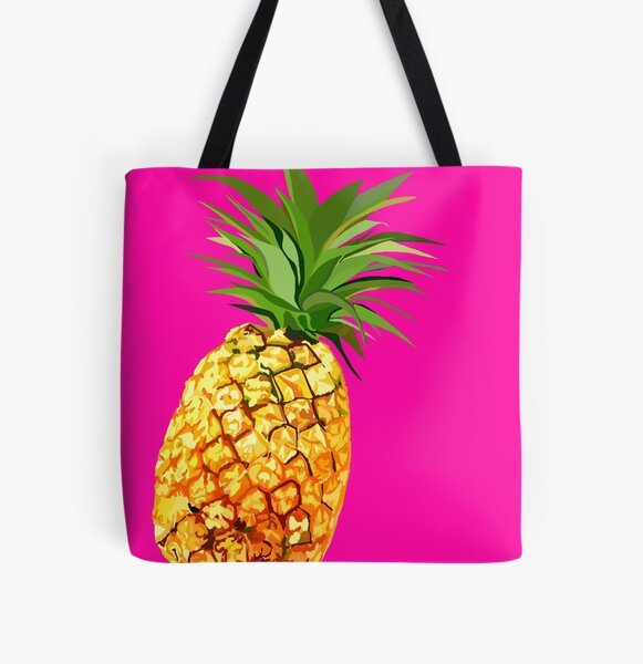 ASHLEIGH Canvas Tote Bag Simple Modern Bright Neon Pink Green Block Stripe  Vivid Reusable Handbag Shoulder Grocery Shopping Bags 