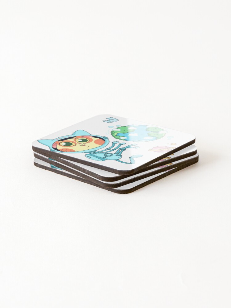 Thumbnail 4 of 5, Coasters (Set of 4), Cosmic Rotation designed and sold by Yakovlev.