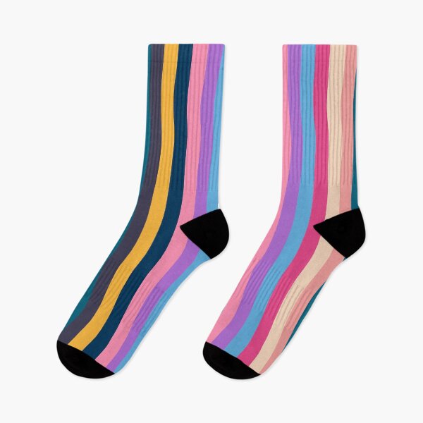 Item preview, Bubblegum Roman Stripes designed and sold by HomeLivingCo.