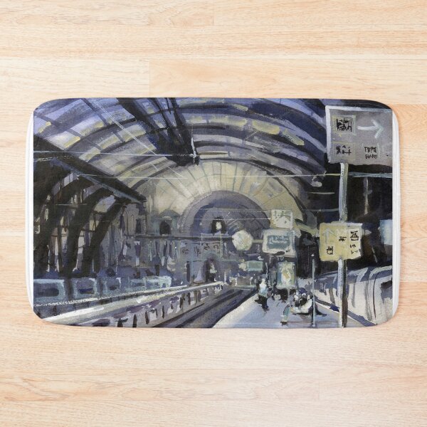 Artikelvorschau, Gemälde des kunstvollen Innenraums der Antwerpen Centraal Trail Station - Belgien. Antwerpener Bahnhof entworfen und verkauft von rfoxphoto.