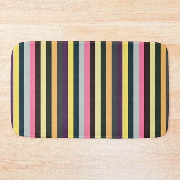 Item preview, Deep Winter Roman Stripes designed and sold by HomeLivingCo.