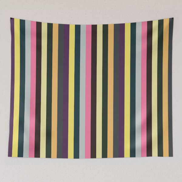 Item preview, Deep Winter Roman Stripes designed and sold by HomeLivingCo.
