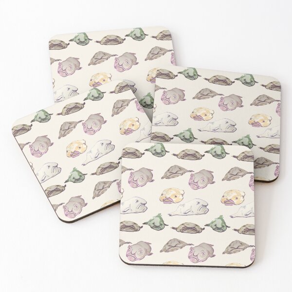 Item preview, Blobfish Pattern designed and sold by omnishamblesart.