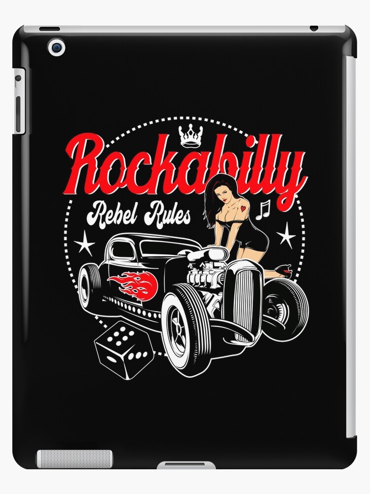 Rockabilly Pin Up Girl Sock Hop Rocker Vintage Classic Rock and Roll Music  Sticker by MemphisCenter