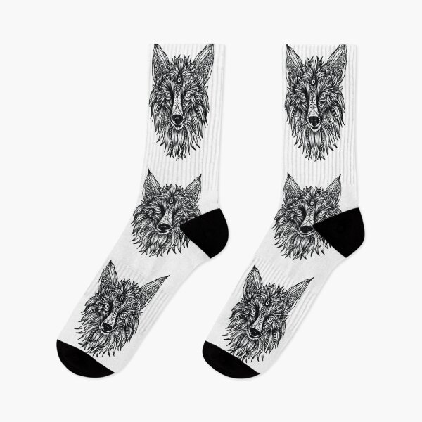 Item preview, Mandala fox, fox head designed and sold by DerSenat.