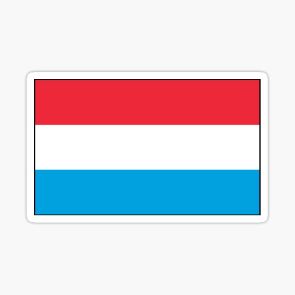 Luxembourg Stickers for Sale | Redbubble