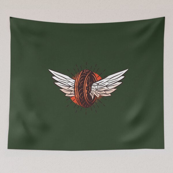 Item preview, Motorcycle tires with wings designed and sold by DerSenat.