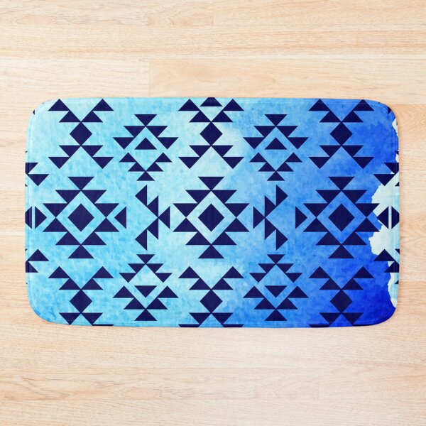 Item preview, Aztec Blue Diamonds designed and sold by randomorder.