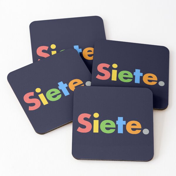 Item preview, Siete Séptimo Cumpleaños designed and sold by JackCurtis1991.
