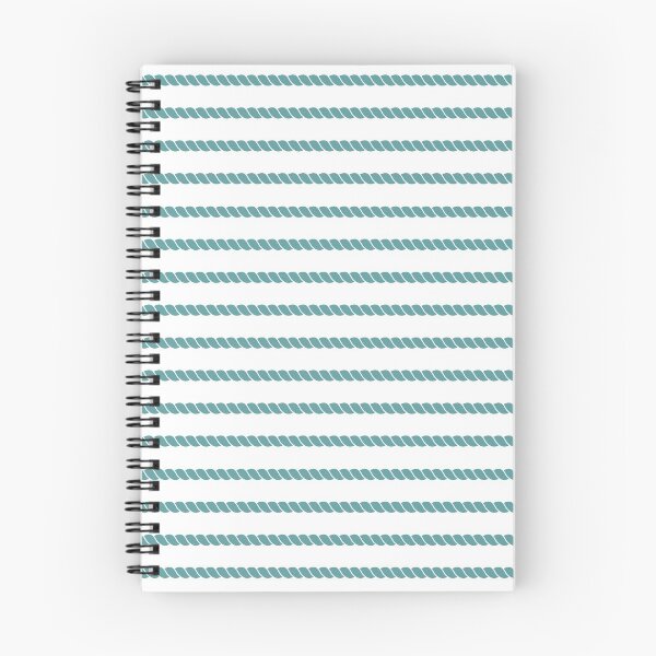 Item preview, Cadet Blue Rope Stripes designed and sold by HomeLivingCo.