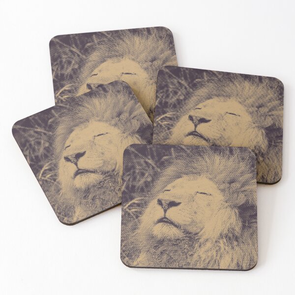 Item preview, Sleeping Lion Print designed and sold by TheGiftHub.