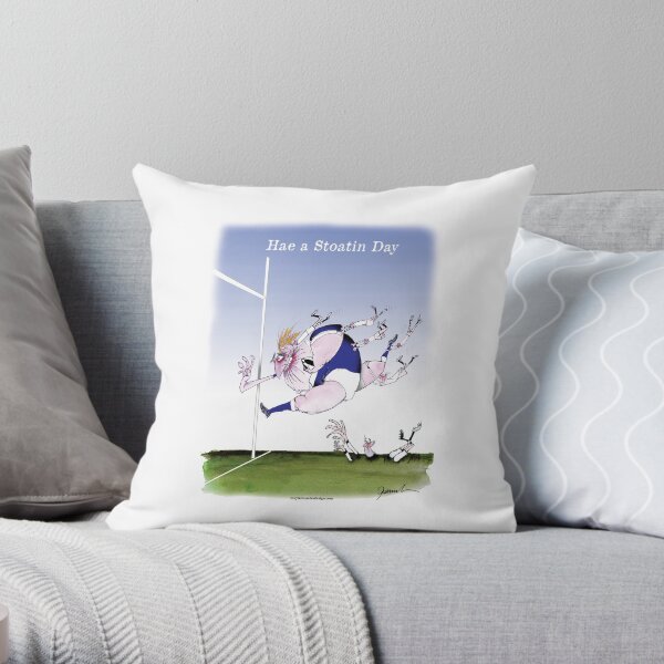 Hae a Stoatin Day Throw Pillow