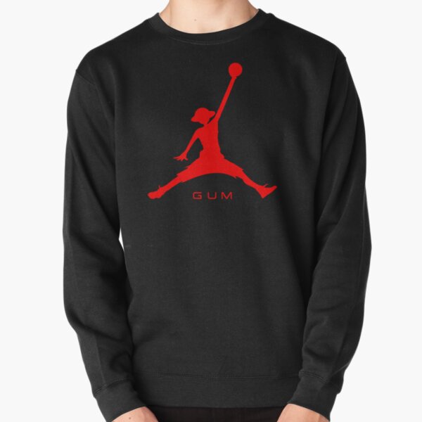 One Piece - Gum (rouge sur noir mono) Sweatshirt épais