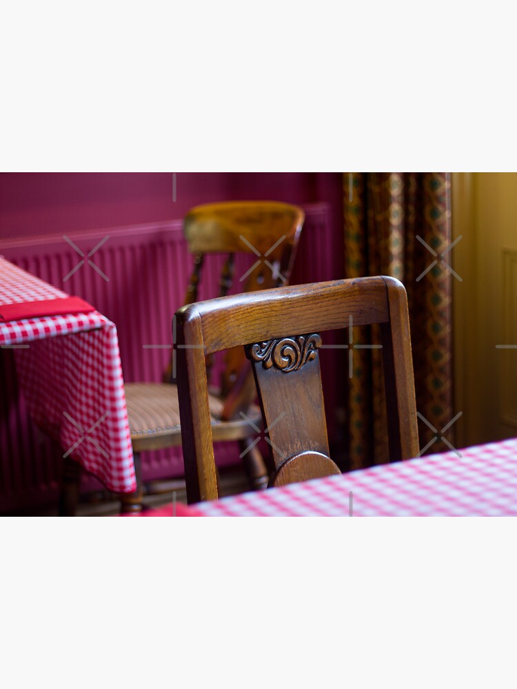 "Empty chairs and empty tables" Sticker for Sale by heidiannemorris