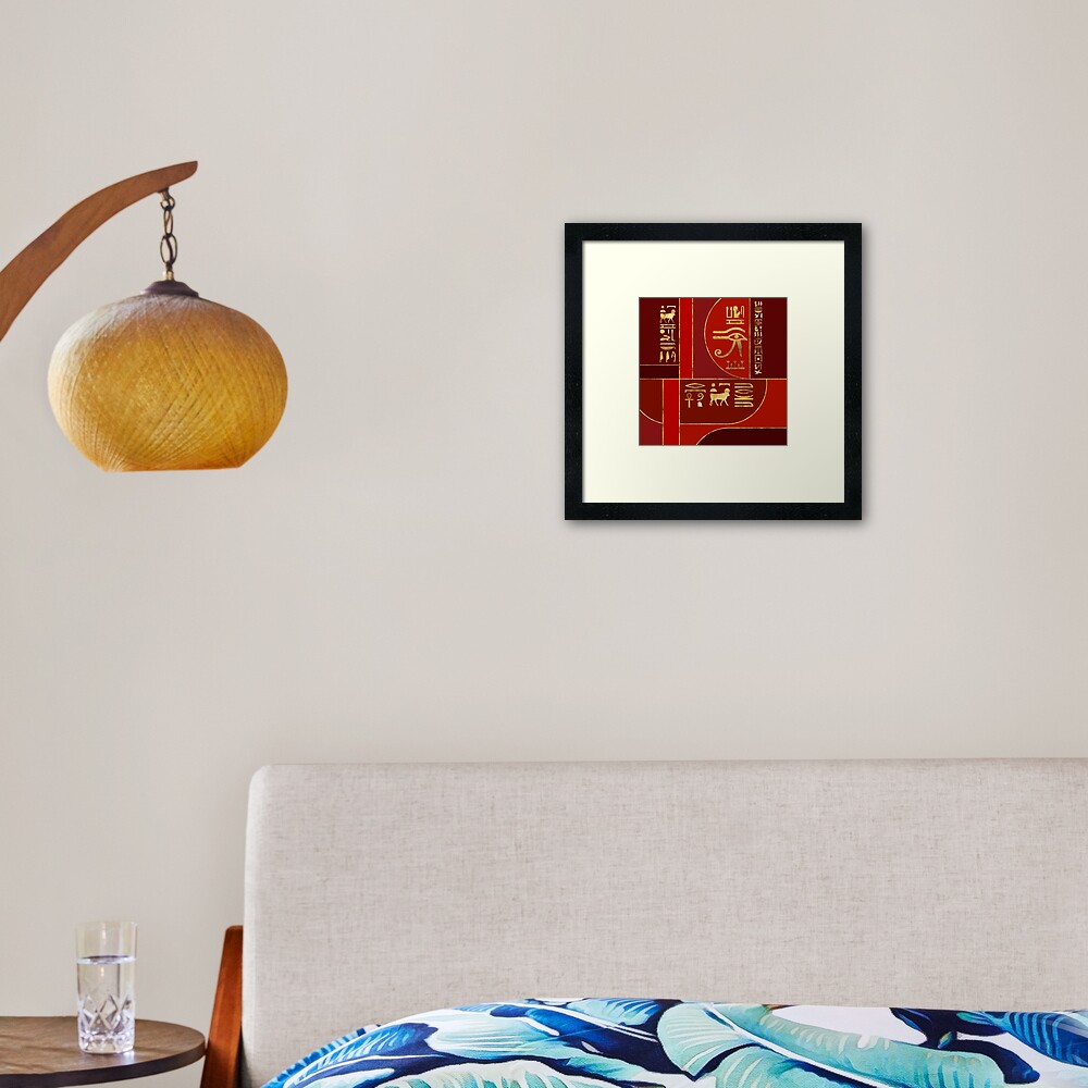 Item preview, Framed Art Print designed and sold by k9printart.