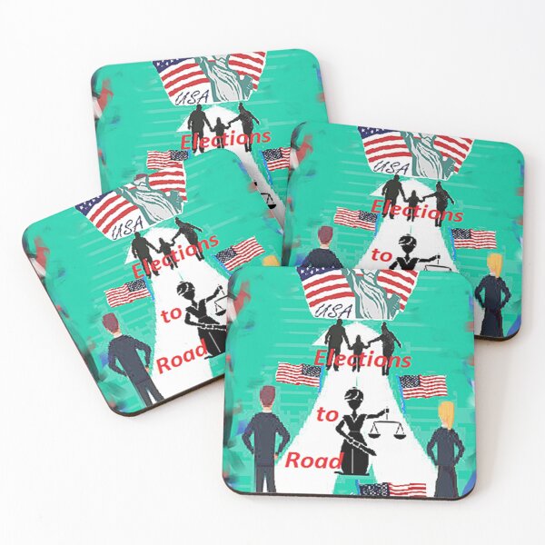 Item preview, ROAD TO FAIR  ELECTIONS designed and sold by Adri Barnard.