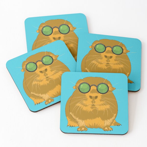 Item preview, Guinea Pig with Sunglasses designed and sold by MonkeyBusinessC.