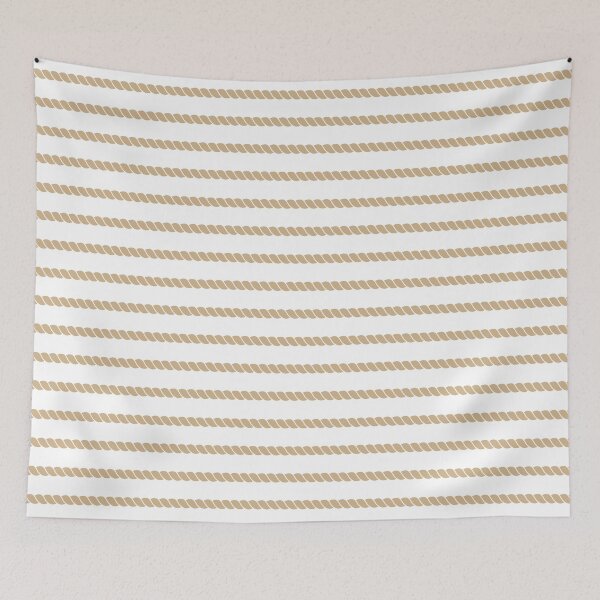 Item preview, Tan Rope Stripes designed and sold by HomeLivingCo.