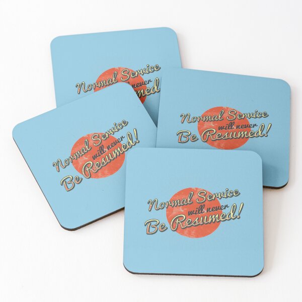 Item preview, Normal Service Will Never Be Resumed! designed and sold by Unspirations.