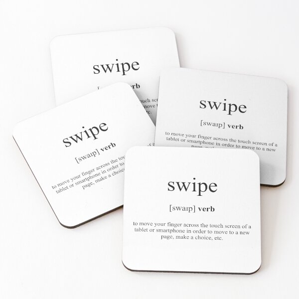 Item preview, Swipe Definition | Dictionary Collection designed and sold by Designschmiede.
