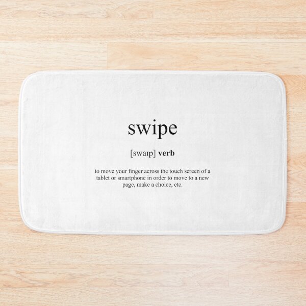 Item preview, Swipe Definition | Dictionary Collection designed and sold by Designschmiede.